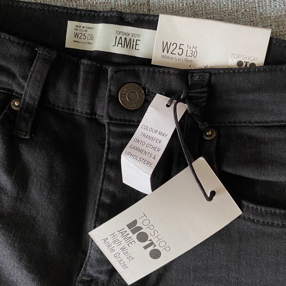 TOPSHOP JAMIE Hight Waist Ankle Grazer
